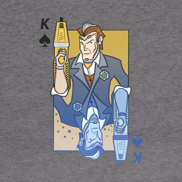 Handsome Jack as the King of Spades by sbsiceland